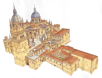 Kathedrale von Salamanca, Spanien